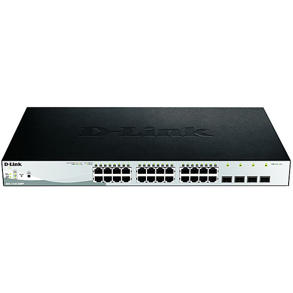 D-Link 28-Port PoE Gigabit Switch Layer 2 managed DGS-1210-28MP/E